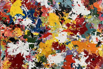paint professional abstract art