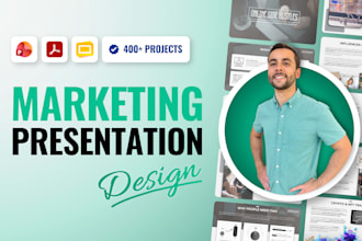design your marketing deck and brand powerpoint presentation