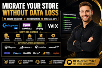 migrate shopware 5 6 woocommerce shopify wix store, plugin development bugfix