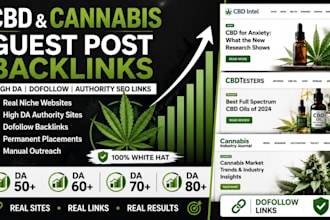 publish cbd cannabis guest posts on high authority websites with backlinks