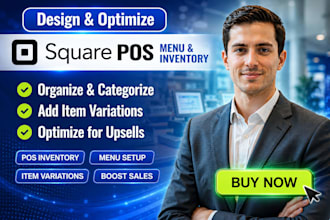 square pos inventory setup, menu optimization, square pos product organization