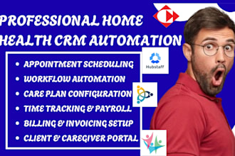 setup home health care crm hubstaff axiscare caresmartz360 carecenta clinicea