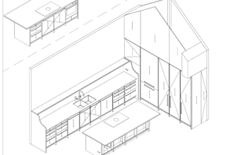 create mozaik cabinet shop drawing multiprint