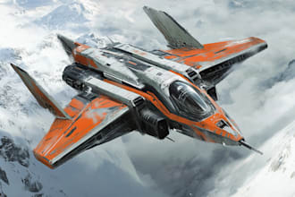 do sci fi spaceship design