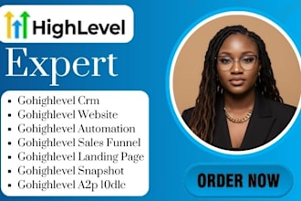 be gohighlevel automation expert for ghl webinar funnel ghl snapshot ghl saas