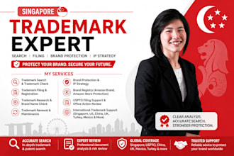 be your singapore trademark search filing brand protection IP strategy ai expert