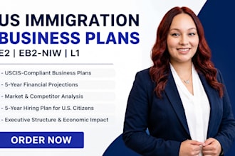 write uscis approved e2 visa immigration business plan