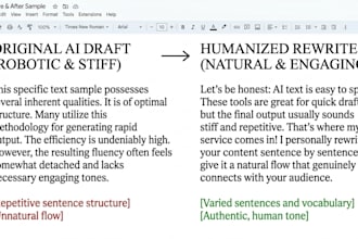 edit, humanize, and proofread your ai content