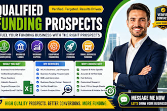 generate targeted mca leads business loan leads for your funding company