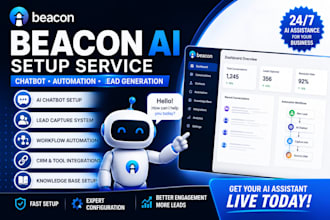 setup beacon ai chatbot automation an