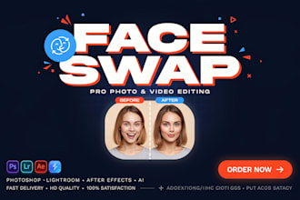 face swap video head swap photo manipulation photo image editing photoshop face