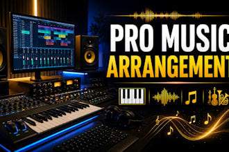 create professional music arrangement for your song or project