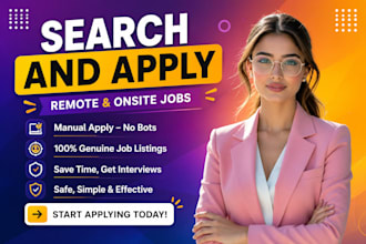 apply for job search and apply remote job, job hunting submit job application