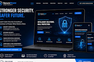 design cyber security website security consulting network security
