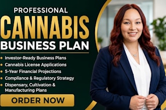 write investor ready cannabis and cbd business plan