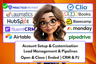 build clio, practicepanther and lawmatics case management and billing automation