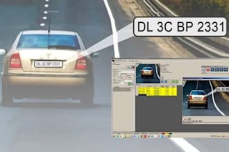 build license plate recognition and vehicle detection ai using computer vision
