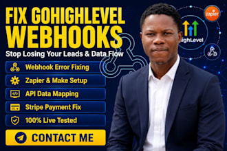 troubleshoot gohighlevel webhook workflow error and fix zapier automation error