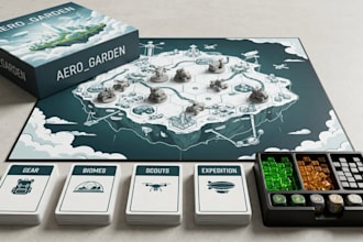 design custom card game design board game artwork and tabletop game art