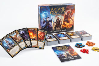 design custom card game, board game, tarot and playing cards