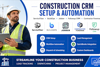 setup followup CRM contractor foreman buildops servicetitan jobber automation