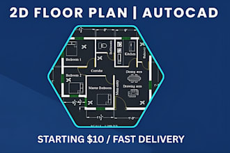 draw professional house floor plans in autocad