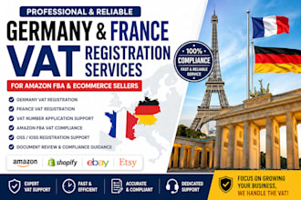 register germany and france vat number for amazon fba and ecommerce sellers