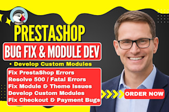fix prestashop bugs, errors and develop custom ecommerce modules