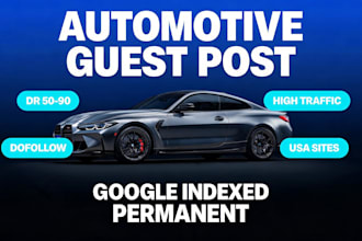 publish automotive guest posts on high traffic auto blogs