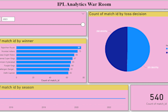analyse data and visualize reports