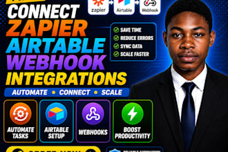 connect zapier airtable and webhook integrations