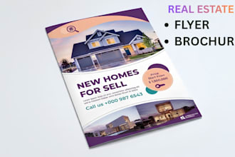 design real estate brochure property marketing flyer do real estate brochure