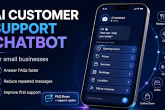 create an ai faq chatbot for your business