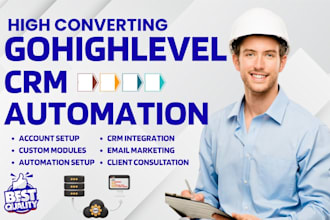 create advanced gohighlevel CRM automation workflows and lead nurturing systems