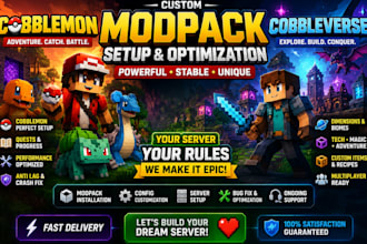 create optimize minecraft modpack cobbleverse server setup quest minecraft map