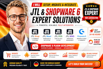 setup migrate integrate jtl shop jtl wawi jtl pos wms shopware 6 plugin develop