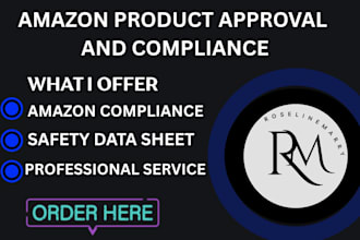 create amazon product listings and compliance documents