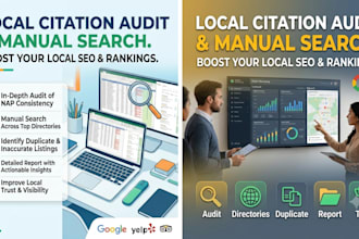 local citation audit and manual search