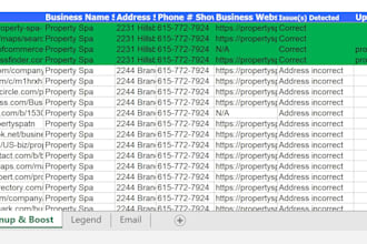 local citation audit and manual search