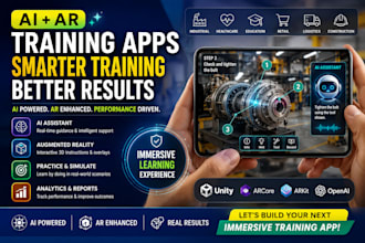 build ai powered ar training app for immersive learning and simulation