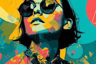create surreal, psychedelic, abstract art