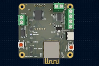 custom embedded pcb design schematic esp32 stm32 arduino board layout iot device