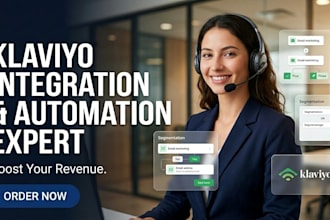 setup klaviyo email flows and automation for shopify email marketing