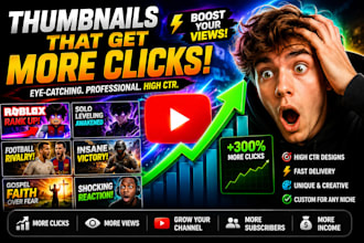 create professional youtube thumbnails