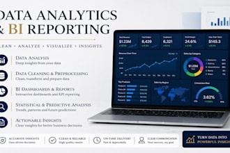 do data analysis, bi dashboards and visualization with python