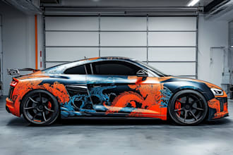 professional vehicle wrap design, car wrap