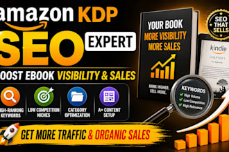 optimize amazon kindle book SEO for better visibility, amazon ebook marketing