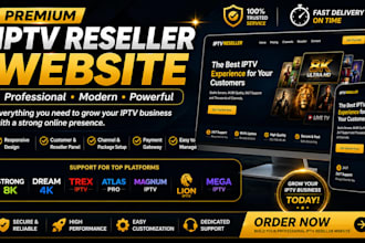 provide strong8k,dream4k,trex, atlaspro, magnum, lion, mega, reseller website
