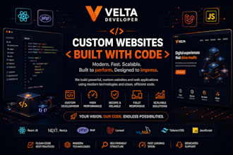 build a custom website or web application
