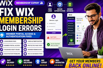 fix wix membership login system errors portal access issues troubleshoot